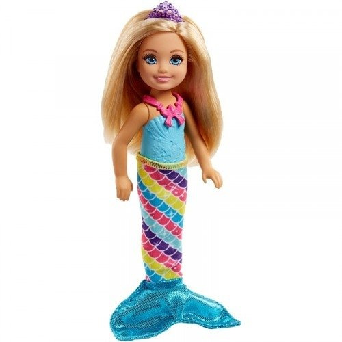 LALKA BARBIE CHELSEA BAŚNIOWA PRZEMIANA SYRENKA / WRÓŻKA / KSIĘŻNICZKA