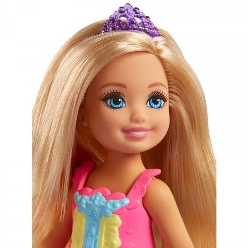LALKA BARBIE CHELSEA BAŚNIOWA PRZEMIANA SYRENKA / WRÓŻKA / KSIĘŻNICZKA