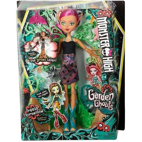 LALKA MONSTER HIGH TREESA LEŚNA NIMFA FCV59 drzewo