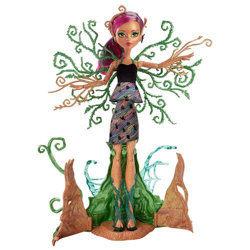 LALKA MONSTER HIGH TREESA LEŚNA NIMFA FCV59 drzewo