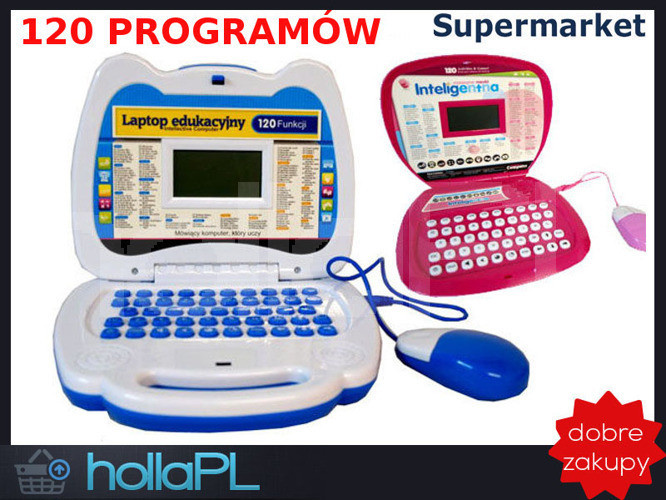 LAPTOP EDUKACYJNY 120 PROGRAMÓW