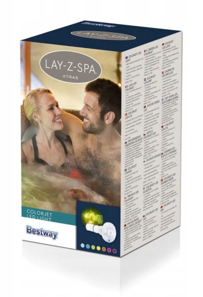 Lampa lampka LED do SPA wielokolorowa BESTWAY 60302