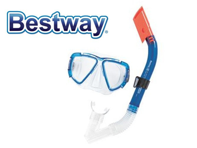MASKA Z RURKĄ ZESTAW DO NURKOWANIA BESTWAY 24029