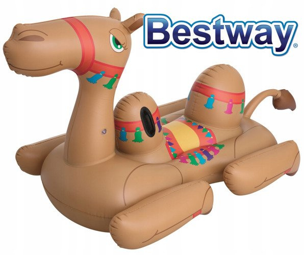 MATERAC DMUCHANY WIELBŁĄD WYSPA PŁYWAJĄCA BESTWAY 41125