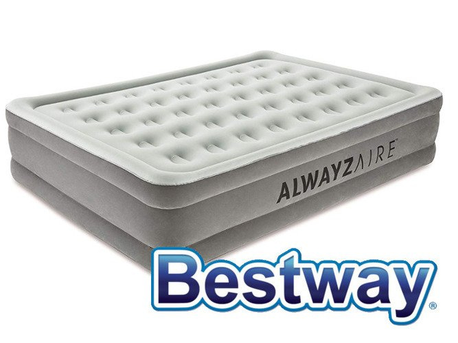 Materac BESTWAY AlwayzAire 67624 z pompką 203x152x46cm