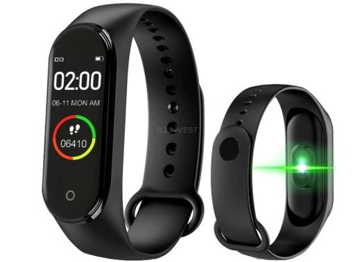 OPASKA SPORTOWA SMARTBAND SMARTWATCH BAND M4 SMART