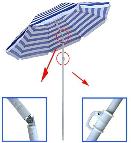 PARASOL OGRODOWY TNT 135 cm