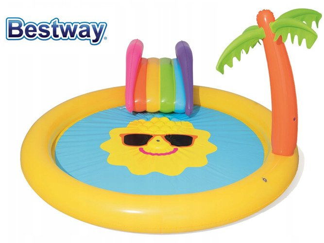 PLAC ZABAW DMUCHANY BRODZIK DLA DZIECI BESTWAY 53071