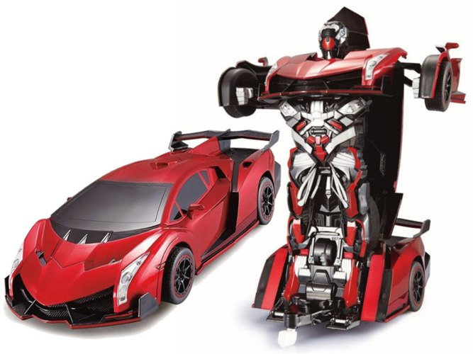 ROBOT LAMBORGHINI TRANSFORMER STEROWANY głosem