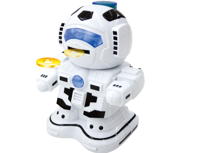 ROBOT ROBOKID POLICJA sterowany R/C STRZELA DYSKI