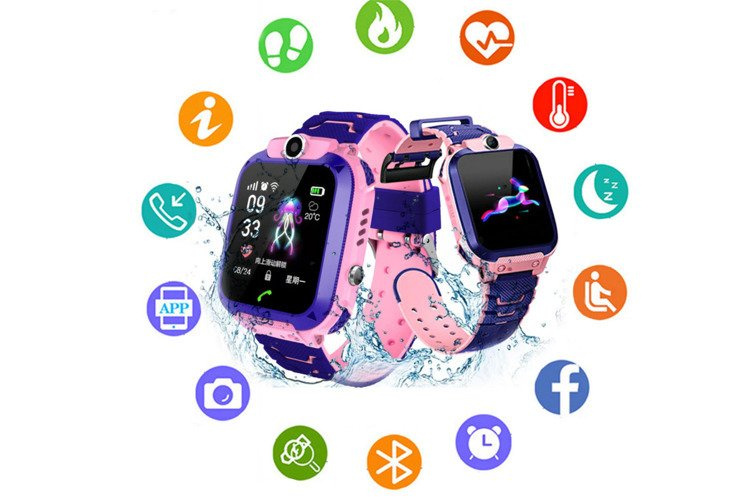 SMARTWATCH DLA DZIECI LOKALIZATOR GPS SIM S.O.S.