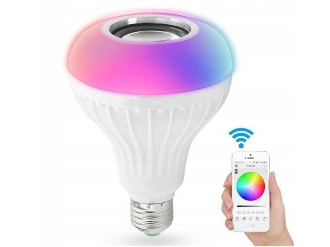 Żarówka LED z głośnikiem BLUETOOTH APP