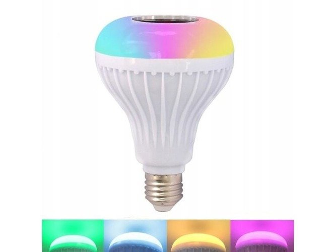 Żarówka LED z głośnikiem BLUETOOTH APP