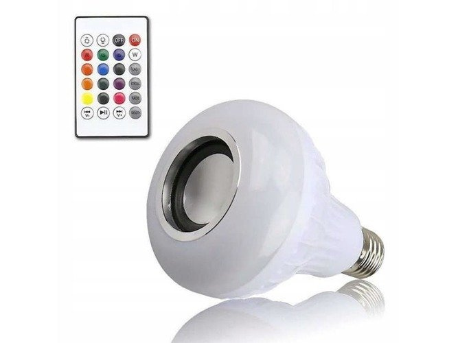 Żarówka LED z głośnikiem BLUETOOTH APP